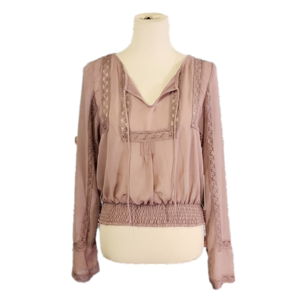 DOUBLE Zero Blouse Size L